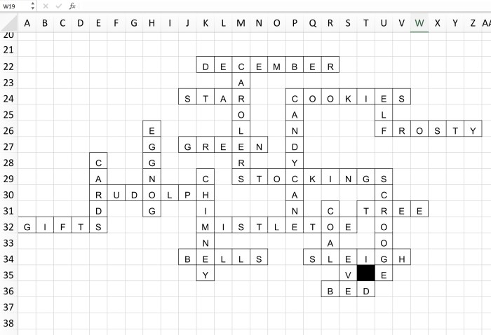 Cool in the 50s crossword