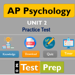 Psychology unit 2 practice test